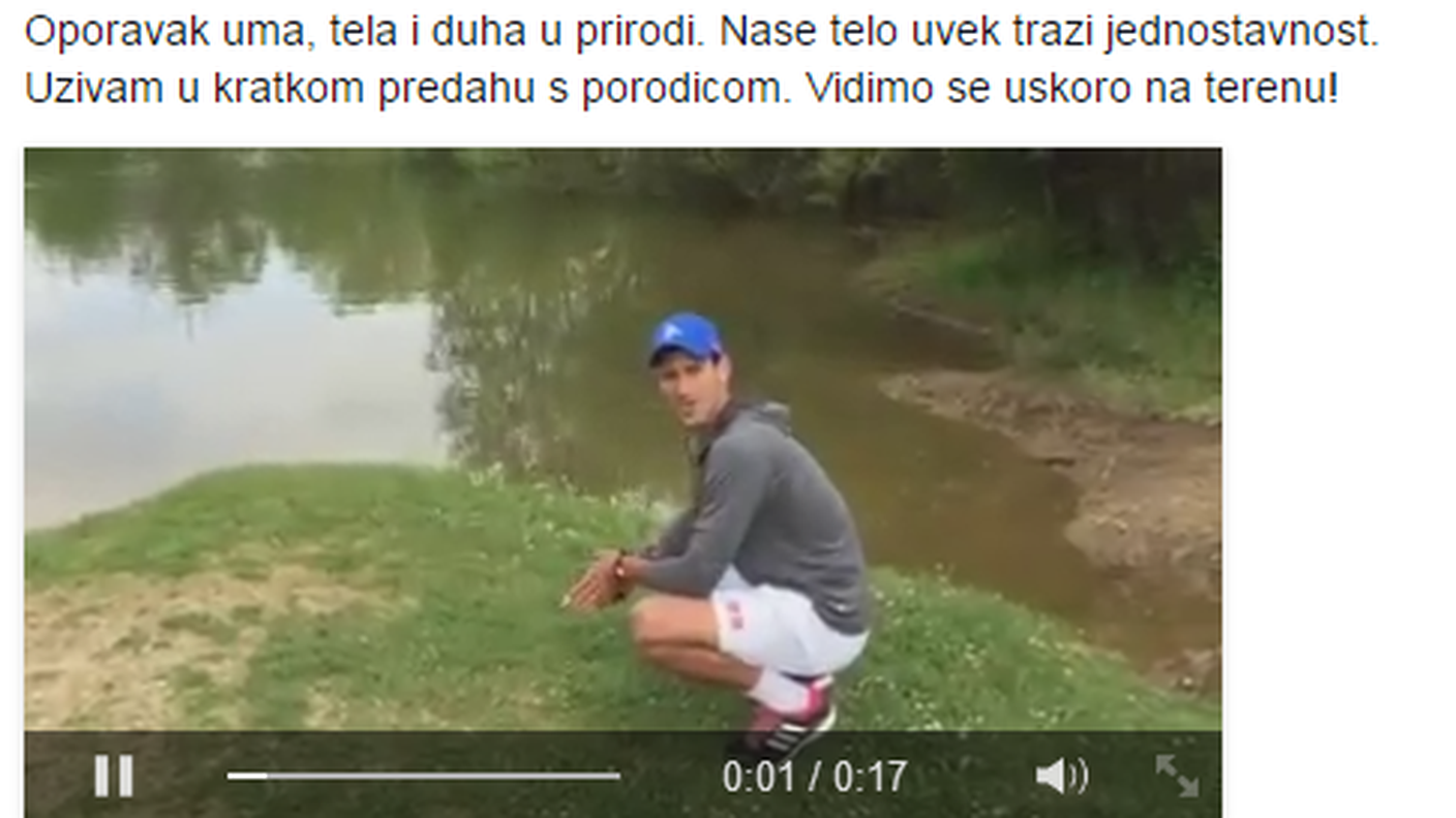 Il post del serbo