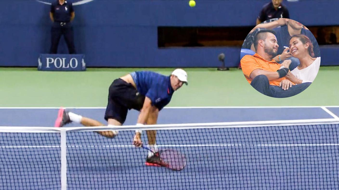 Un po' di tennis e un po' di intrattenimento