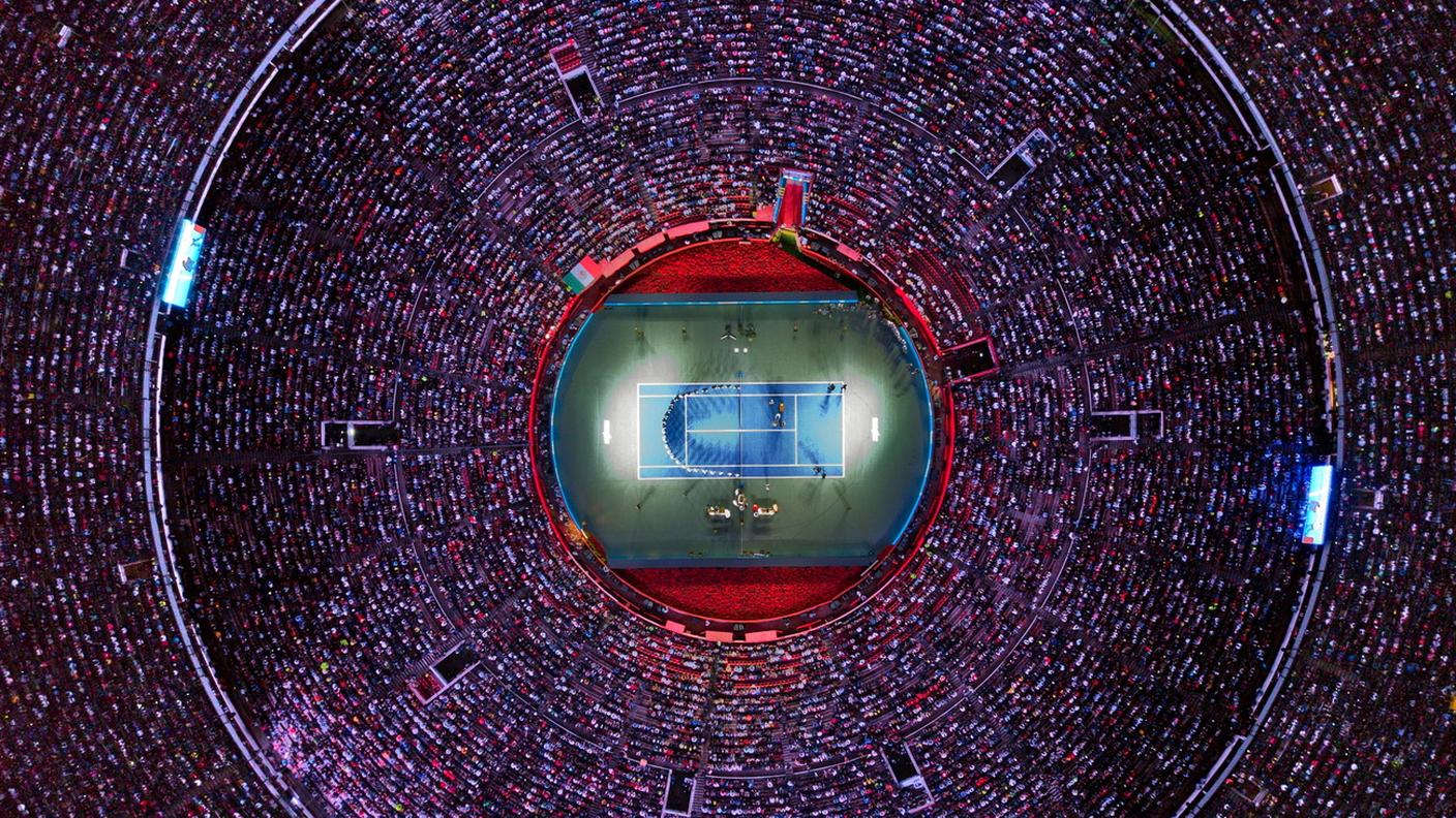 L'impressionante visuale dall'alto