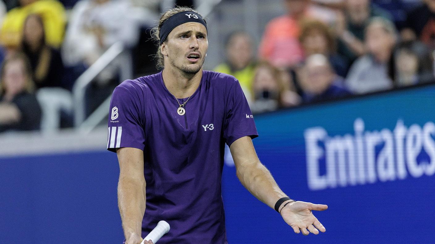 Il tedesco si è arreso in quattro set al canadese Auger-Aliassime