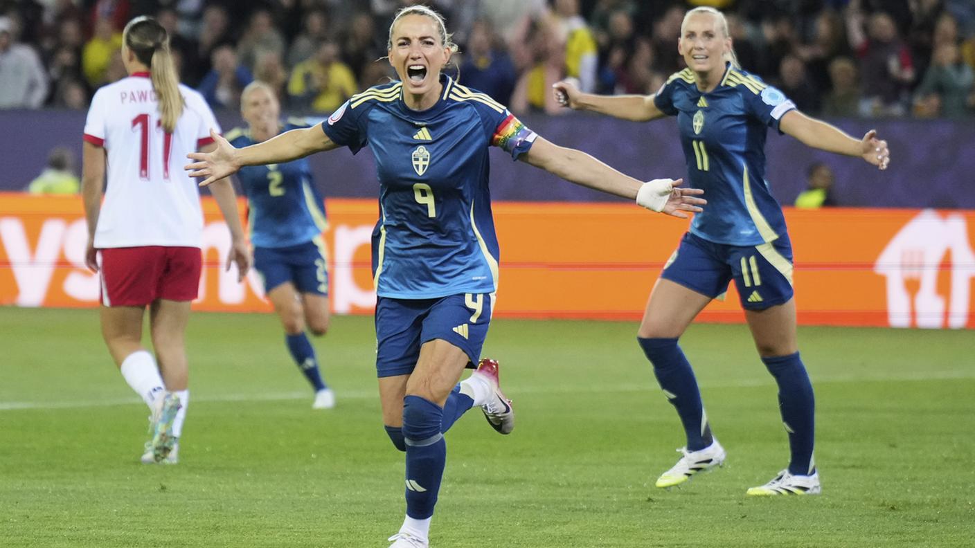 Le polacche non segnano un gol in un match ufficiale contro le svedesi da oltre 20 anni