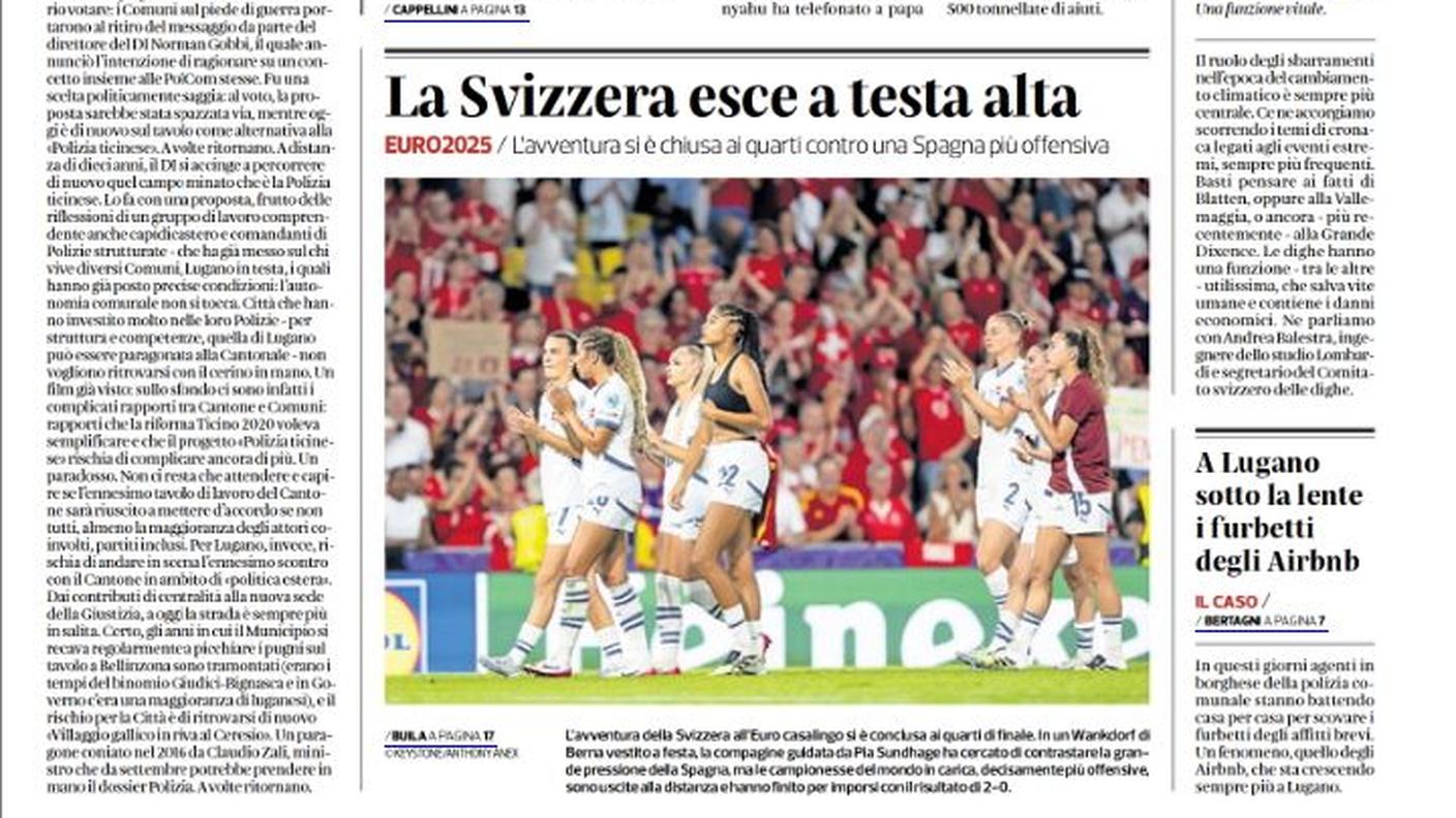 La Svizzera esce a testa alta
