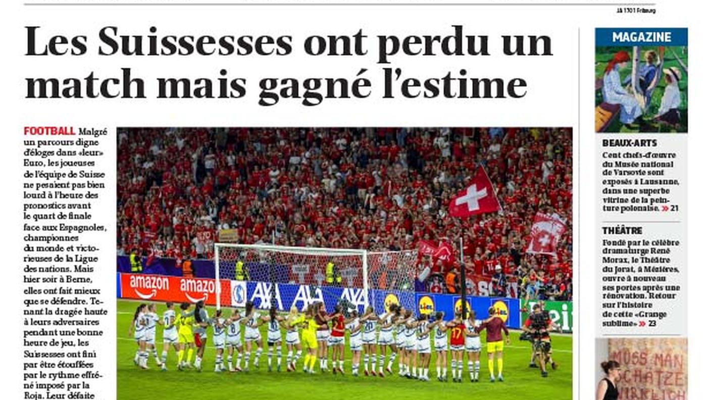 Le svizzere hanno perso una partita ma guadagnato in stima