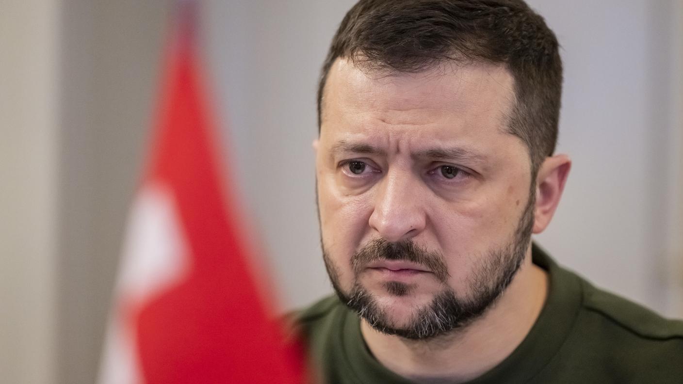 Volodymyr Zelensky in visita in Svizzera