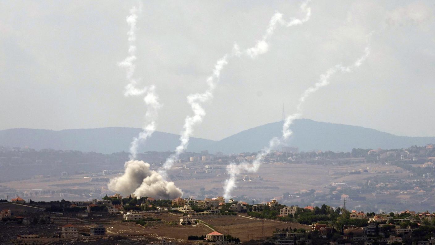 raid aereo israeliano su Taybeh, sud del Libano