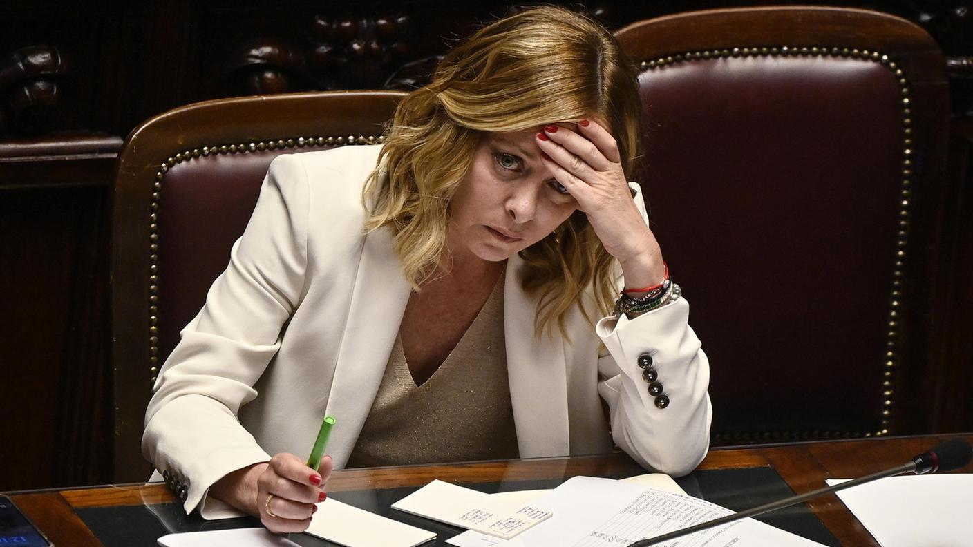 La premier italiana Giorgia Meloni