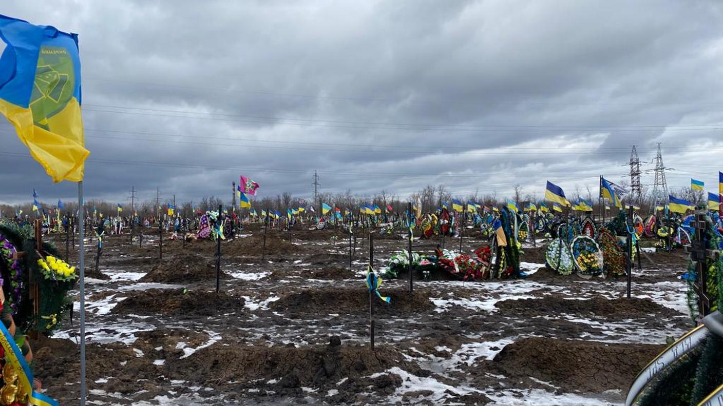 Un anno di guerra in Ucraina.
