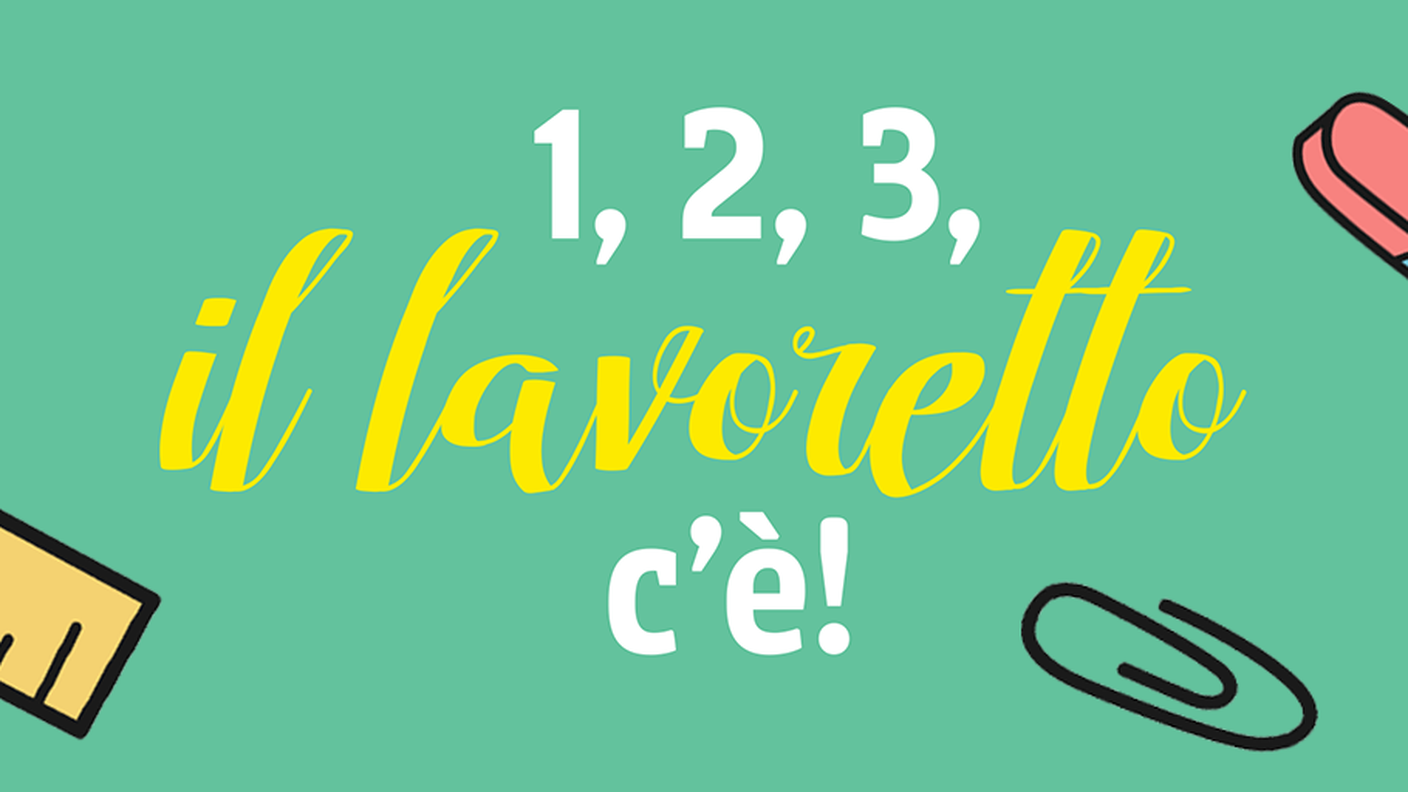 1,2,3, Il lavoretto c’è! 10X2 